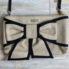 ケイトスペード　リボン　ハンドバッグ