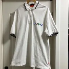 フレッドペリー　BEAMS 刺繍ポロシャツ M ホワイト