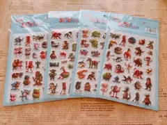 イタリアンブレインロッド　ぷっくりシール　4枚セット