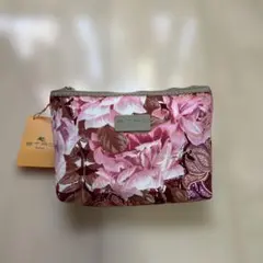ETRO ポーチ 花柄 ピンク系のサムネイル