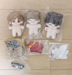 BTS テテぬいぐるみ 3体セット 10cm