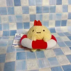 サンリオ ぐでたま 浮き輪 ブルー - メルカリ