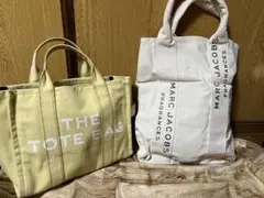 正規品MARC JACOBS トートバッグ 2点セット　使用感と未使用
