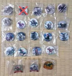 JRA 競馬 缶バッジ ＆ ピンバッジ 22種セット
