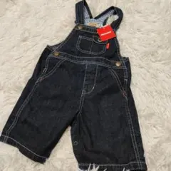 新品　ミキハウス　オーバーオール　サロペット
