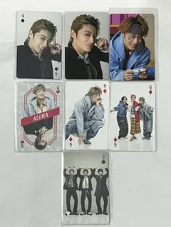 アロハ 超特急 トランプ風絵柄トレカ HMV タワレコ トレカ