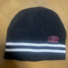 PIKO ニット帽 ビーニー ビンテージ 00s y2k ブラック ホワイトのサムネイル