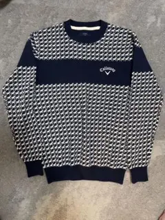 Callaway ハウンドトゥース セーター M