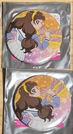 プリティストア限定 トゥインクル缶バッジ 円亜久里 - メルカリ