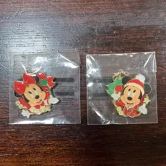 ディズニーランド　ジャングルカーニバル　チャーム　クリスマス　4種セット