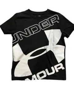 【24h以内発送】アンダーアーマー 140 YMD ドライTシャツ ビッグロゴ