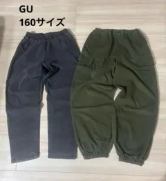 GU キッズパンツ　160サイズ　2枚セット