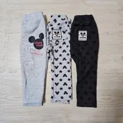 ミッキーマウス パンツ 3点 まとめ売り 80cm