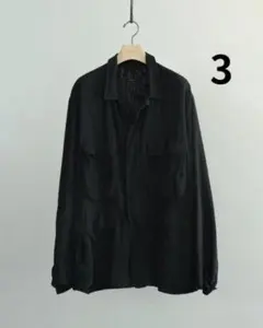 26SS COMOLI シルクコットン B.D.U ジャケット 2 COMOLI 26SS シルクコットン BDUジャケット ブラック size2 - メルカリ