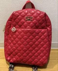 DOUBLE M キルティング チェーン ショルダーバッグ レッド - メルカリ