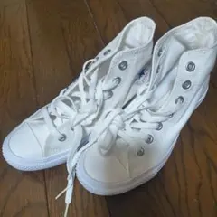 新品☆ CONVERSE オールスターホワイト ハイカット スニーカー 靴