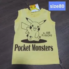新品未使用 ポケットモンスター[size80]タンクトップ