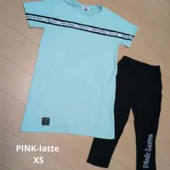 PINK-latte 半袖ワンピ×レギンス　 XSのサムネイル