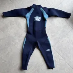AQA ウェットスーツ フルスーツ 140cm ブラック ブルー - メルカリ