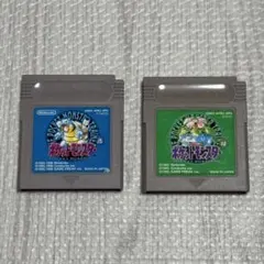 【ジャンク】ポケットモンスター(青)(緑)ゲームボーイソフト