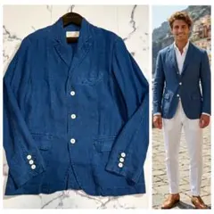 極美品 Porter Classic テーラードジャケット リネンデニムのサムネイル