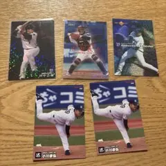 カルビー　プロ野球チップス　ヤクルトスワローズ　5枚セット