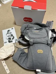 ベビーアンドミー　抱っこ紐　ONE-S Light グレー