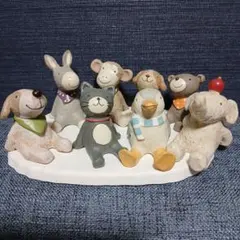 ノーティー　動物 ミニチュア フィギュア 8体セット まとめ売り　アニマルのサムネイル
