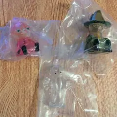 ムーミン　クリアソフビフィギュア　３種