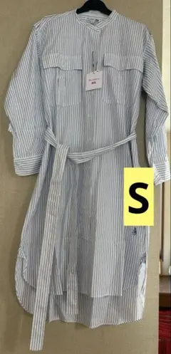 ユニクロ×JW ANDERSON ストライプシャツワンピース S