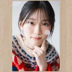 櫻坂46　山下瞳月　ポストカード