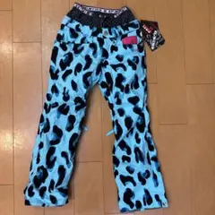 エスティボ　レオパード柄 スノーボードパンツ Sサイズのサムネイル