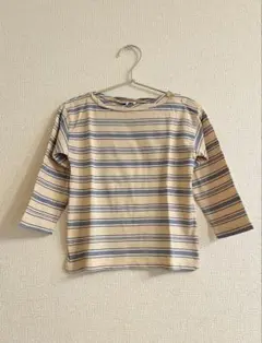 LE PETIT GERMAIN 4A ボーダー長袖カットソー 100cm
