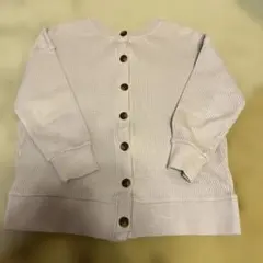 (美品) ラベンダーカラーのカットソー　カーディガン　M　オーシャンパシフィックのサムネイル