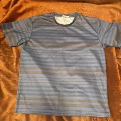 ARONA ボーダー柄 Tシャツ 3Lサイズ