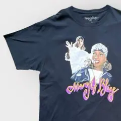2021 Mary J. Blige フォトプリント ミュージックTシャツ L