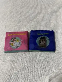 新品　東京ディズニーリゾート限定　カプセルトイエコバッグ　2色セット