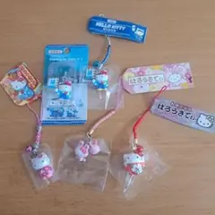 ご当地キティ根付け・ファスナーマスコット 京都 5個セット