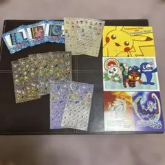 ポケモン ①レアシール ②アクリルキーホルダー ③ポストカードセット 新品未使用のサムネイル
