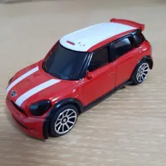 MINI COOPER WRC 赤/白  majorette 1/57  タイ製