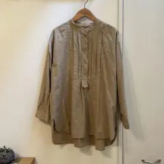 【美品】バンドカラータックチュニック　サマンサモスモス　sm2