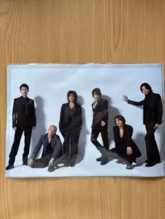 KAT-TUN 2009年LIVEグッズ　全員集合クリアファイル