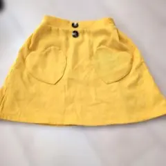 女児 コーデュロイスカート