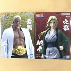 NARUTO疾風伝 フィギュア 綱手 雷影 2点セット - メルカリ