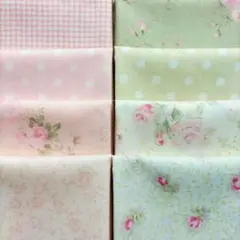 パッチワークカットクロス８枚セット