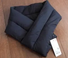 ユニクロ ヒートテックライニングパデッドマフラー ブラック【新品未使用】