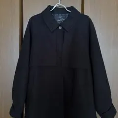 ☆美品☆ 2way ボリュームスリーブニットモッサロングチェスターコート 