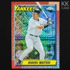 2025 Topps Update 松井秀喜 U90C リフラクターカード