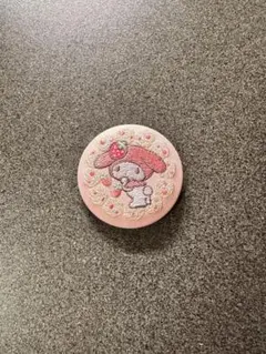 サンリオ マイメロディ 刺繍缶バッジ