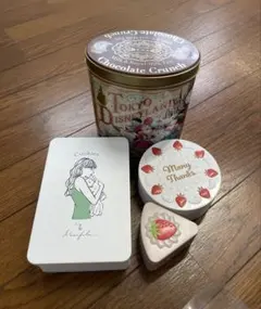 東京ディズニーランド クッキー缶　他3点